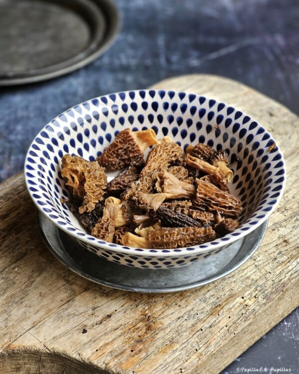 Morilles avant cuisson