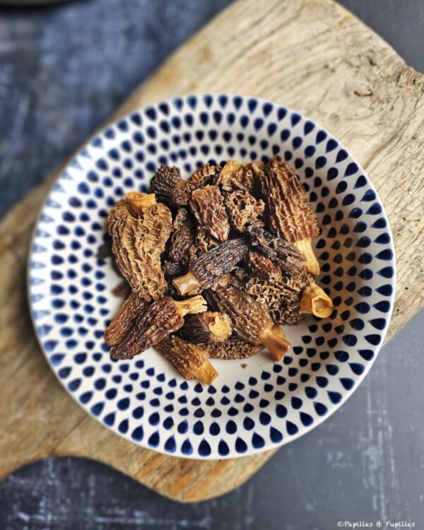 Morilles ébouillantées