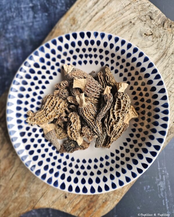 Morilles séchées