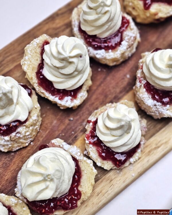 Scones framboises