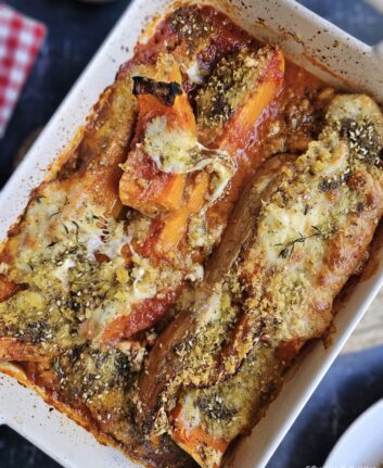 Butternut à la Parmigiana