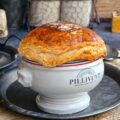 Soupe VGE aux truffes sous croûte de pâte feuilletée inspirée de la recette de Paul Bocuse