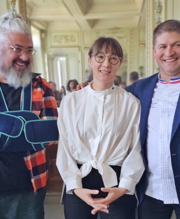 Vivien Durand, Oxana Cretu et Jérôme Schilling