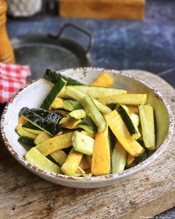 Bâtonnets de courgettes