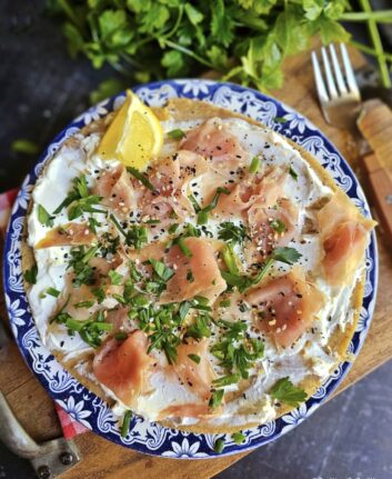 Taloa jambon sésame herbes