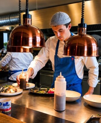 Ambroise Voreux en cuisine