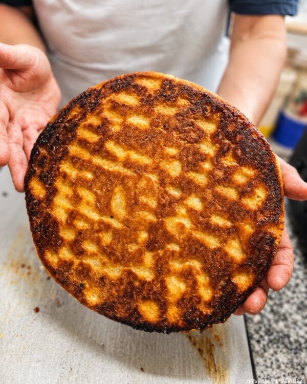 Croûte caramélisée