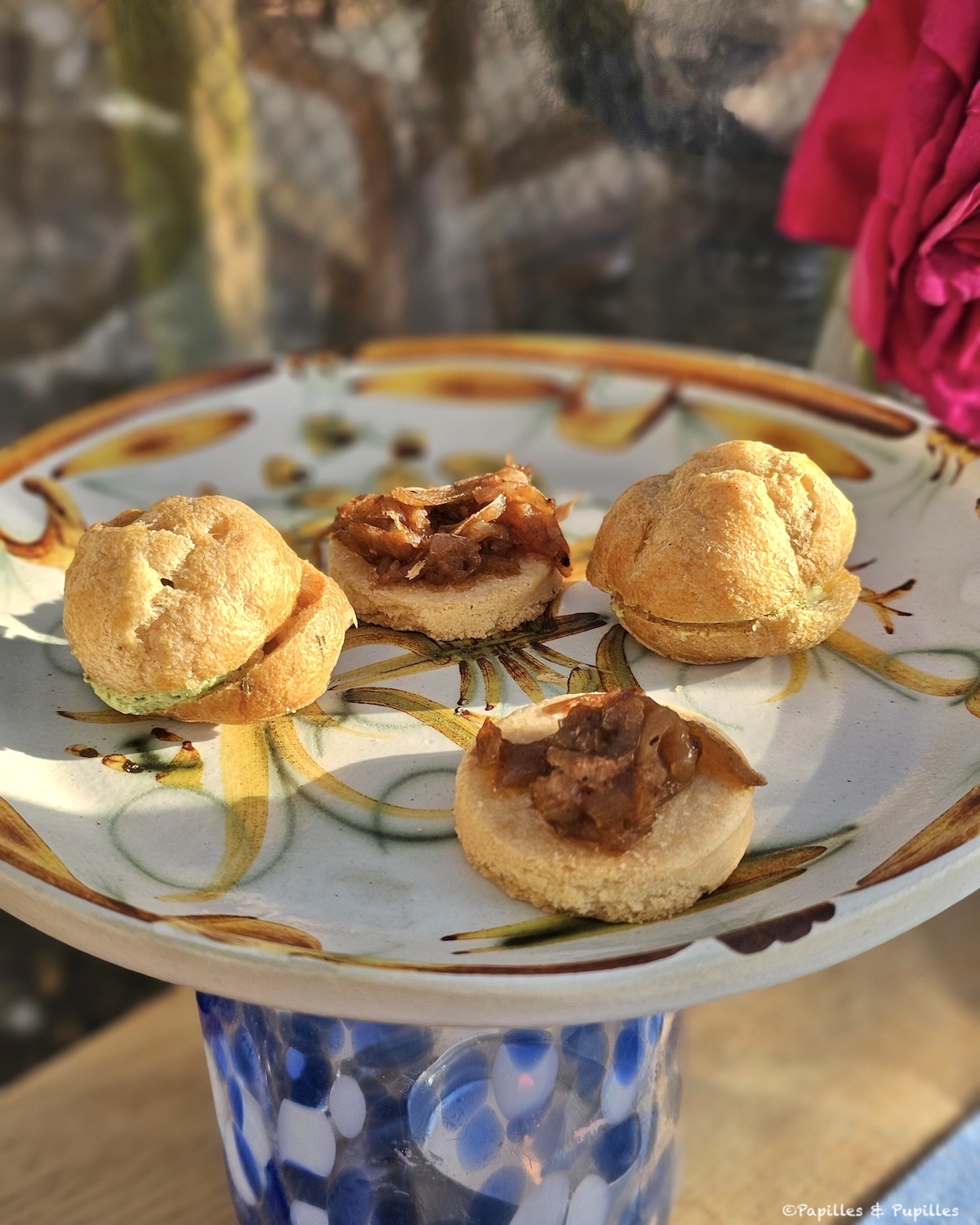 Gougères et sablés