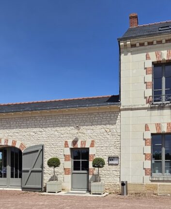 Façade du restaurant Les Jardiniers à Ligré près de Chinon