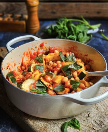 Pois chiche tomate Courgettes