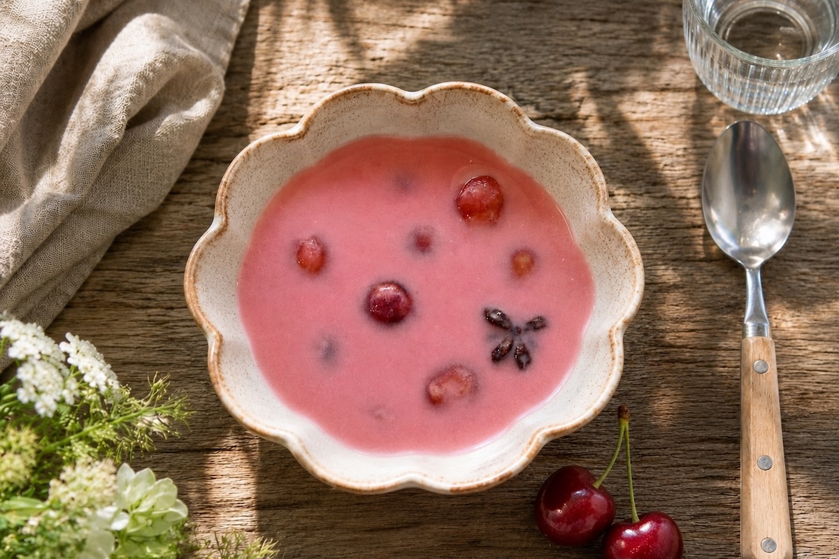 Soupe de cerises