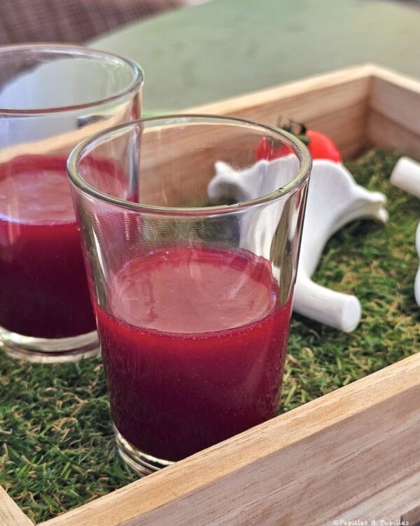 Gaspacho betteraves framboises
