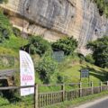 Entrée des abris de Laugerie Basse et de la grotte du Grand Roc en Dordogne