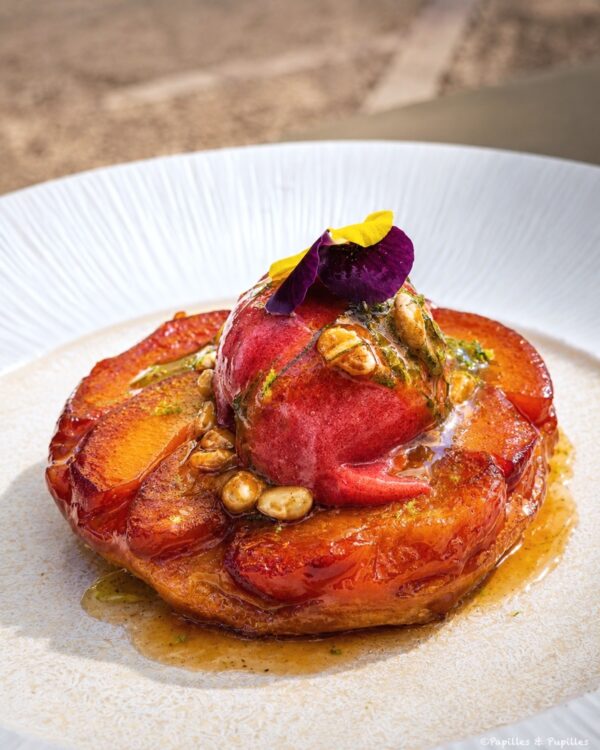 Tarte Tatin aux abricots