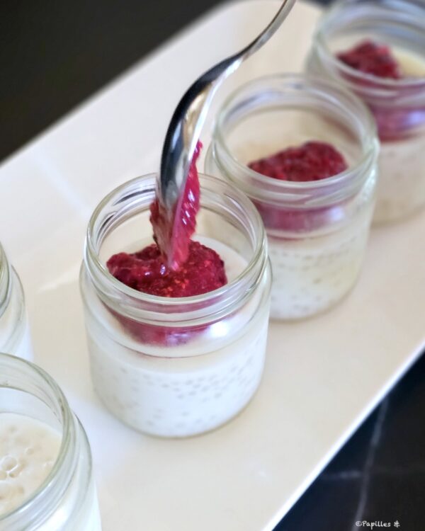 Versez le coulis