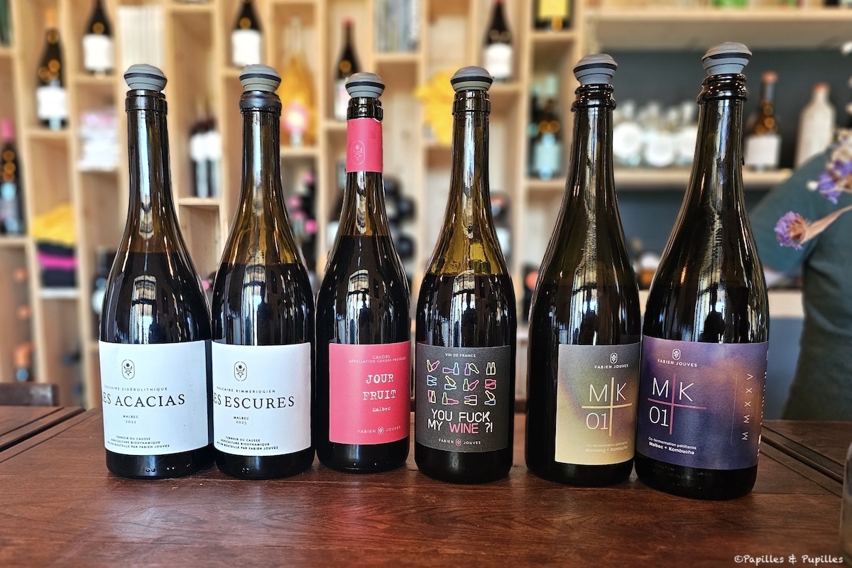 Vins dégustés, Mas del Périé, Fabien Jouves