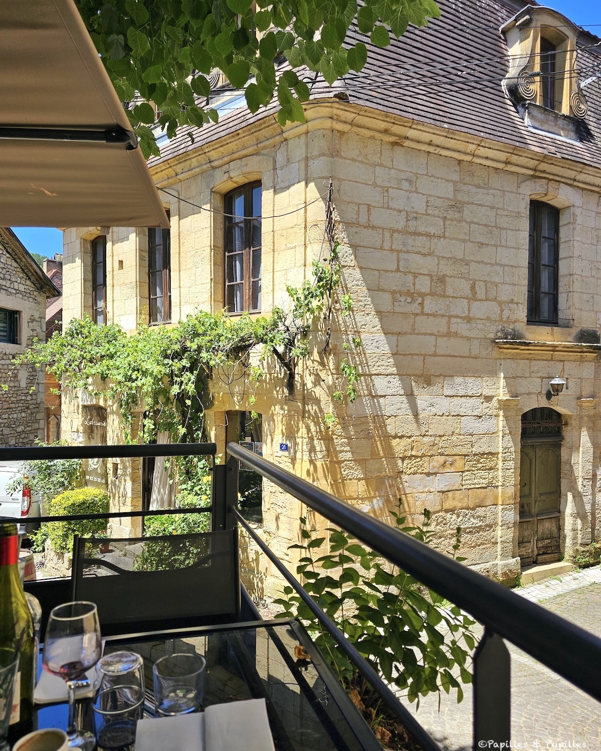 Vue depuis la terrasse