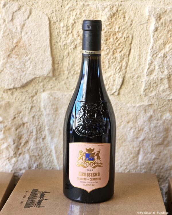 Bouteille Cerisiers Château de Chambert 2018 en AOC Cahors