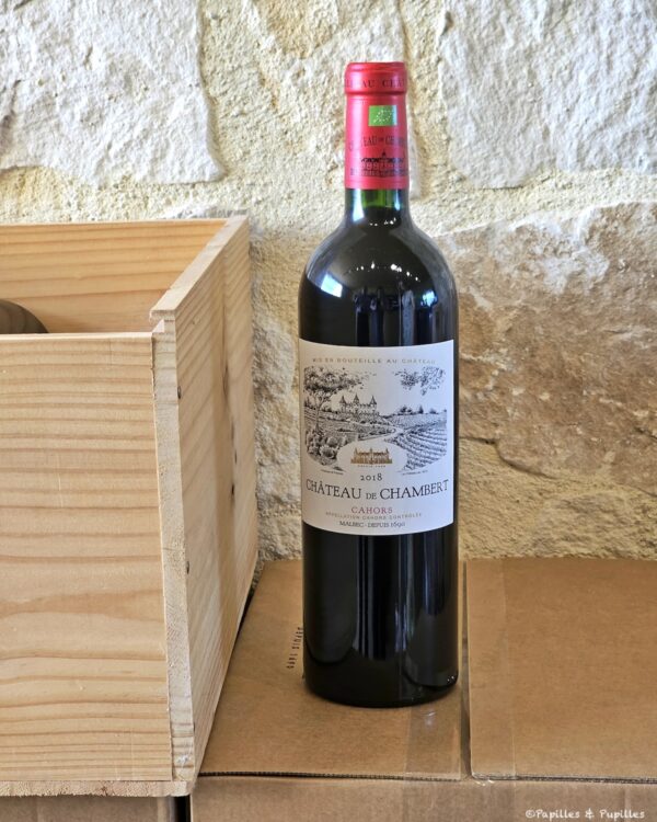 Bouteille Château de Chambert 2018 AOC Cahors Malbec