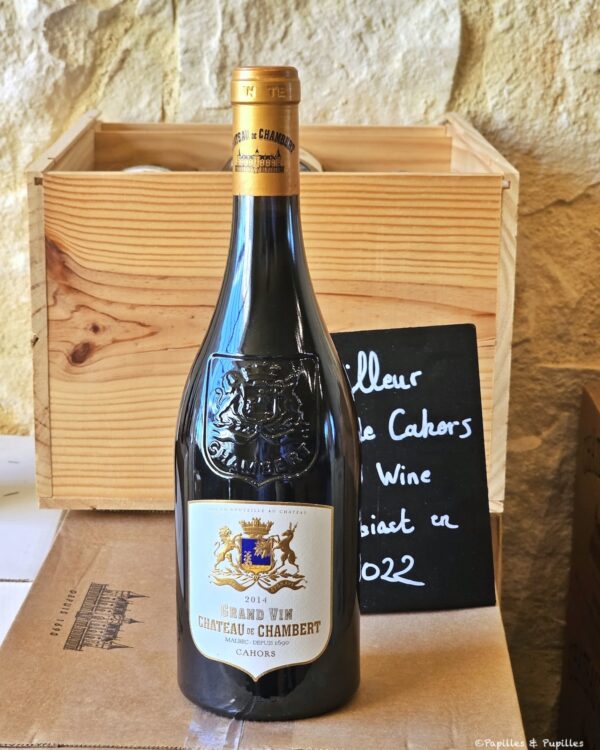 Bouteille Grand Vin Château de Chambert 2014 AOC Cahors