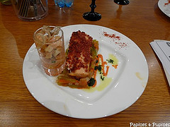 Assiette de saumon cuisine cup