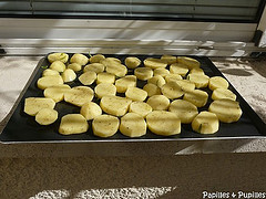 Pommes de terre sur plaque de cuisson