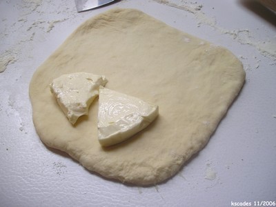 Cheese naans