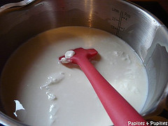 Préparation Yaourts au lait concentré