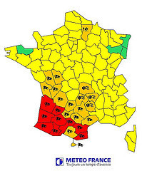 Tempête à Bordeaux