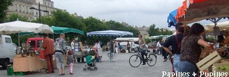 Marché Bio, quai des Chartrons