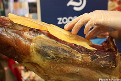Stand jambon espagnol