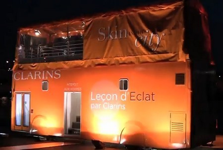 Bus Clarins - Skin in the City