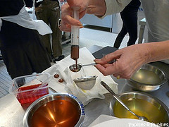 Cuisine moléculaire - Billes de chocolat