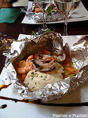 Papillote de poisson