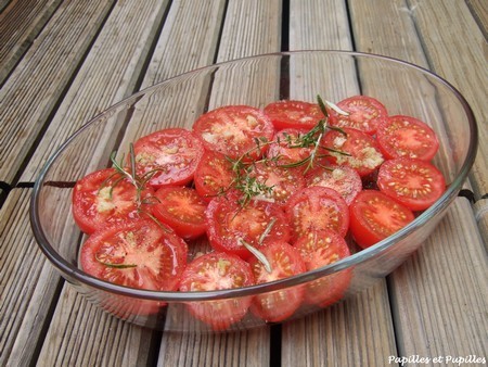 Tarte Tatin à la tomate