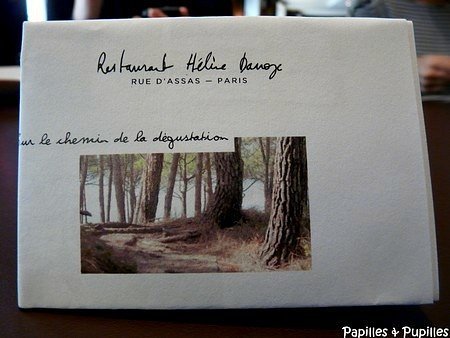 Carte - Hélène Darroze