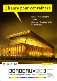 Bordeaux, capitale Européenne de la culture